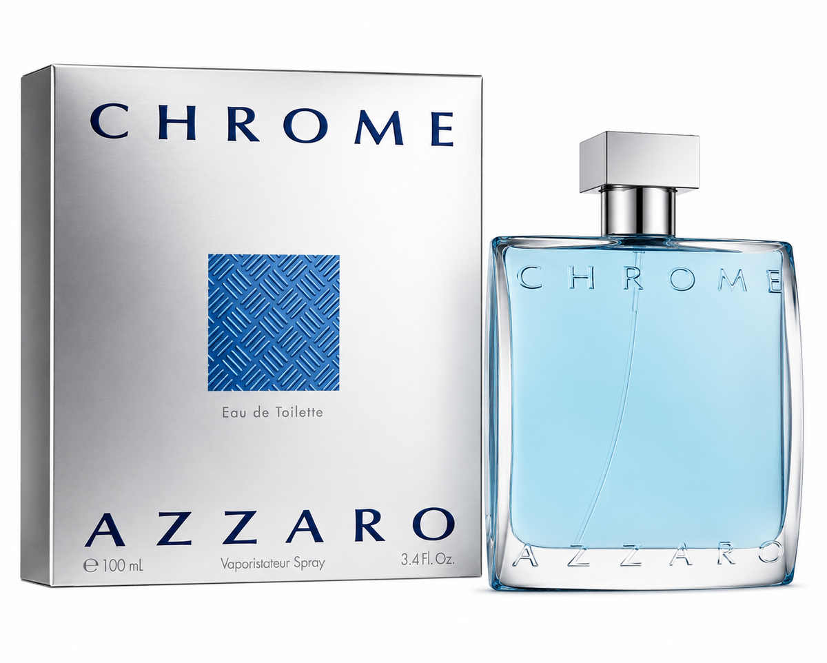 Azzaro Chrome EDT 100ml bottle - ultimate guide to Azzaro fragrances for men