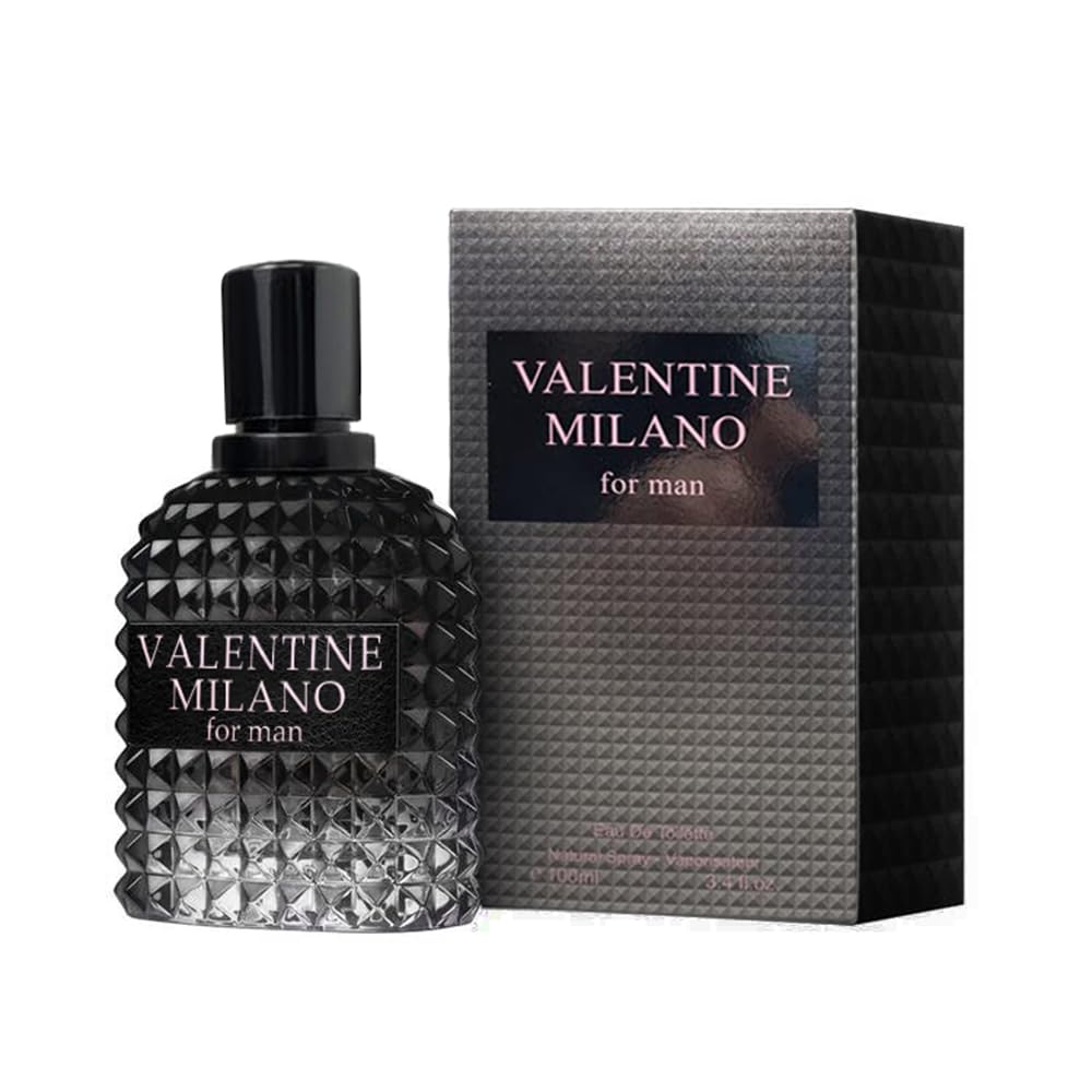 Men’s Eau de Toilette, AFLUXE Valentine Milano, 3.4 oz / 100 ml