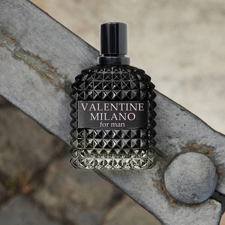 Men’s Eau de Toilette, AFLUXE Valentine Milano, 3.4 oz / 100 ml