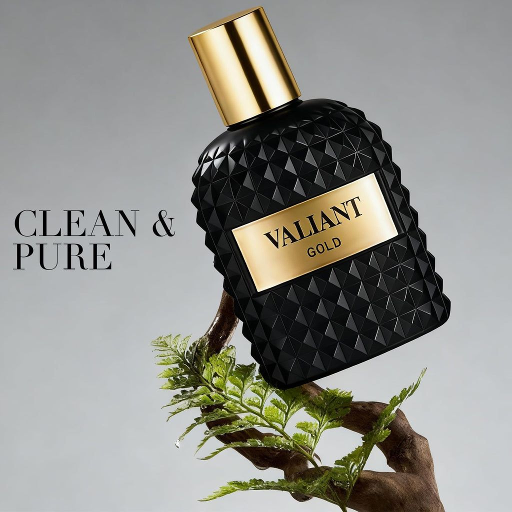 Men’s Vanilla Cologne, AFLUXE Valiant Gold, 3.4 oz / 100 ml