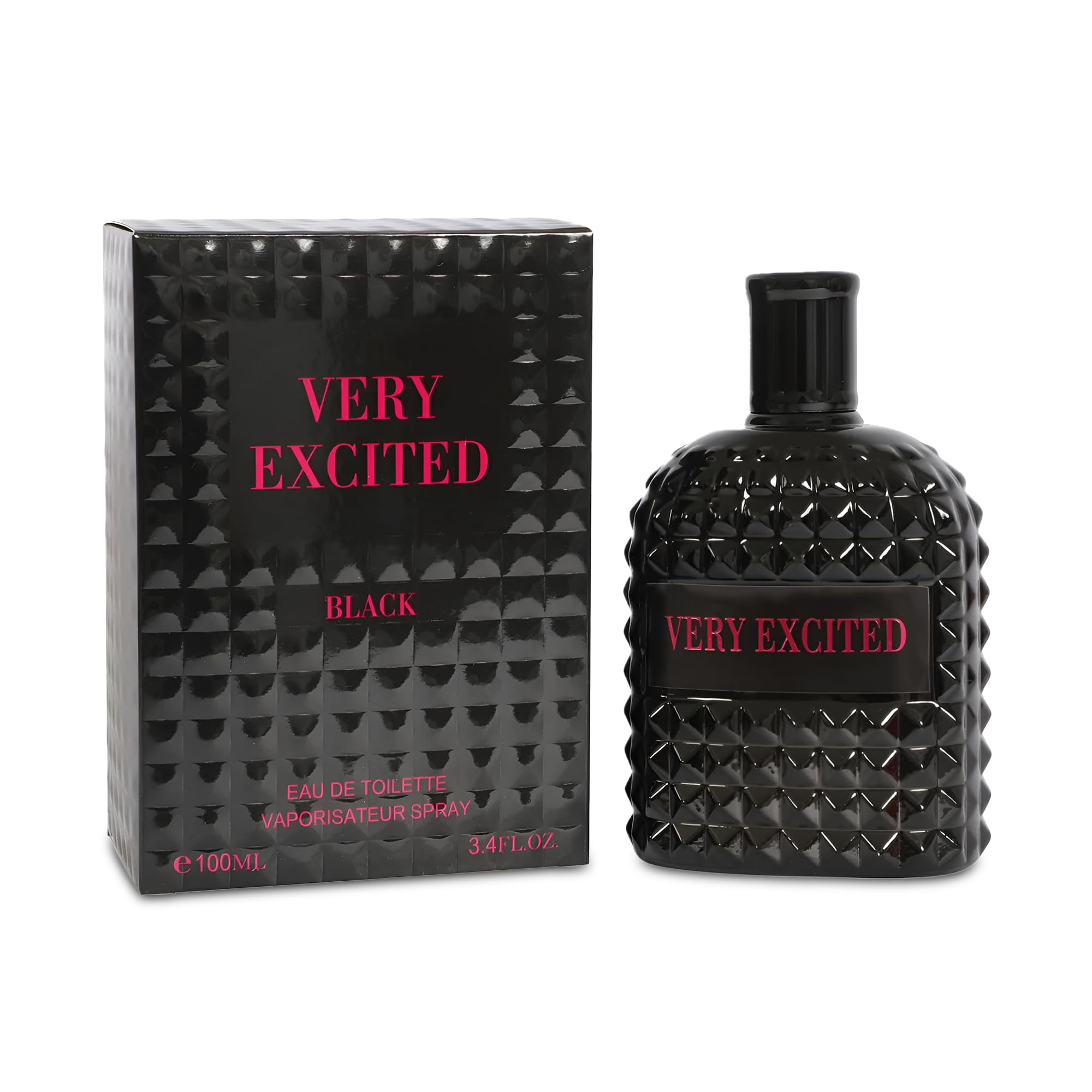 AFLUXE Very Excited Men's Cologne Eau de Toilette, 3.4 oz / 100 ml