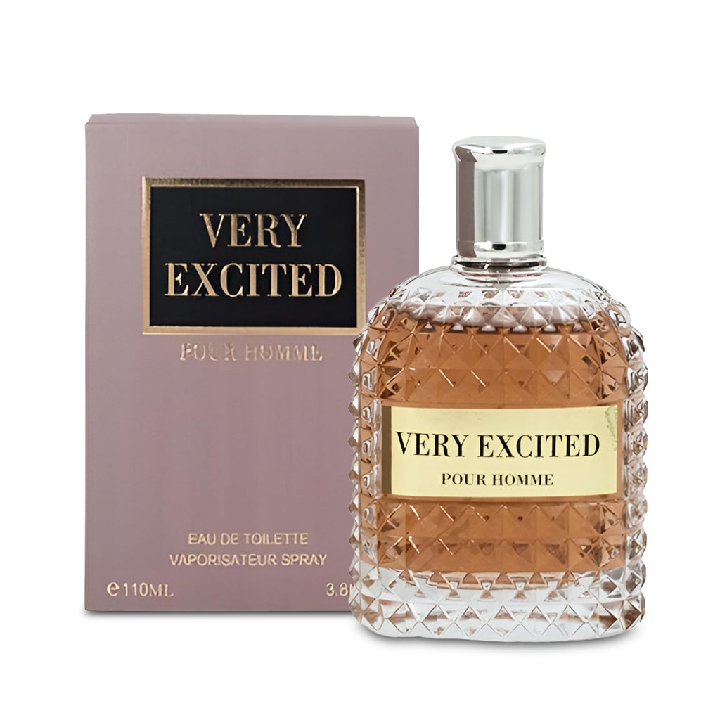AFLUXE Very Excited Men's Cologne Eau de Toilette, 3.4 oz / 100 ml
