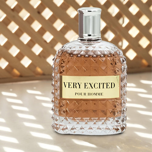 AFLUXE Very Excited Men's Cologne Eau de Toilette, 3.4 oz / 100 ml