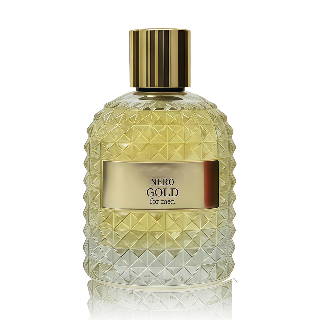 Men’s Eau de Toilette, AFLUXE Valentine Nero Gold, 3.4 oz / 100 ml