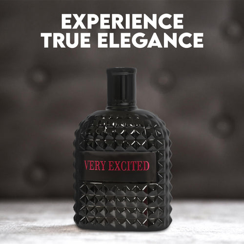 AFLUXE Very Excited Men's Cologne Eau de Toilette, 3.4 oz / 100 ml