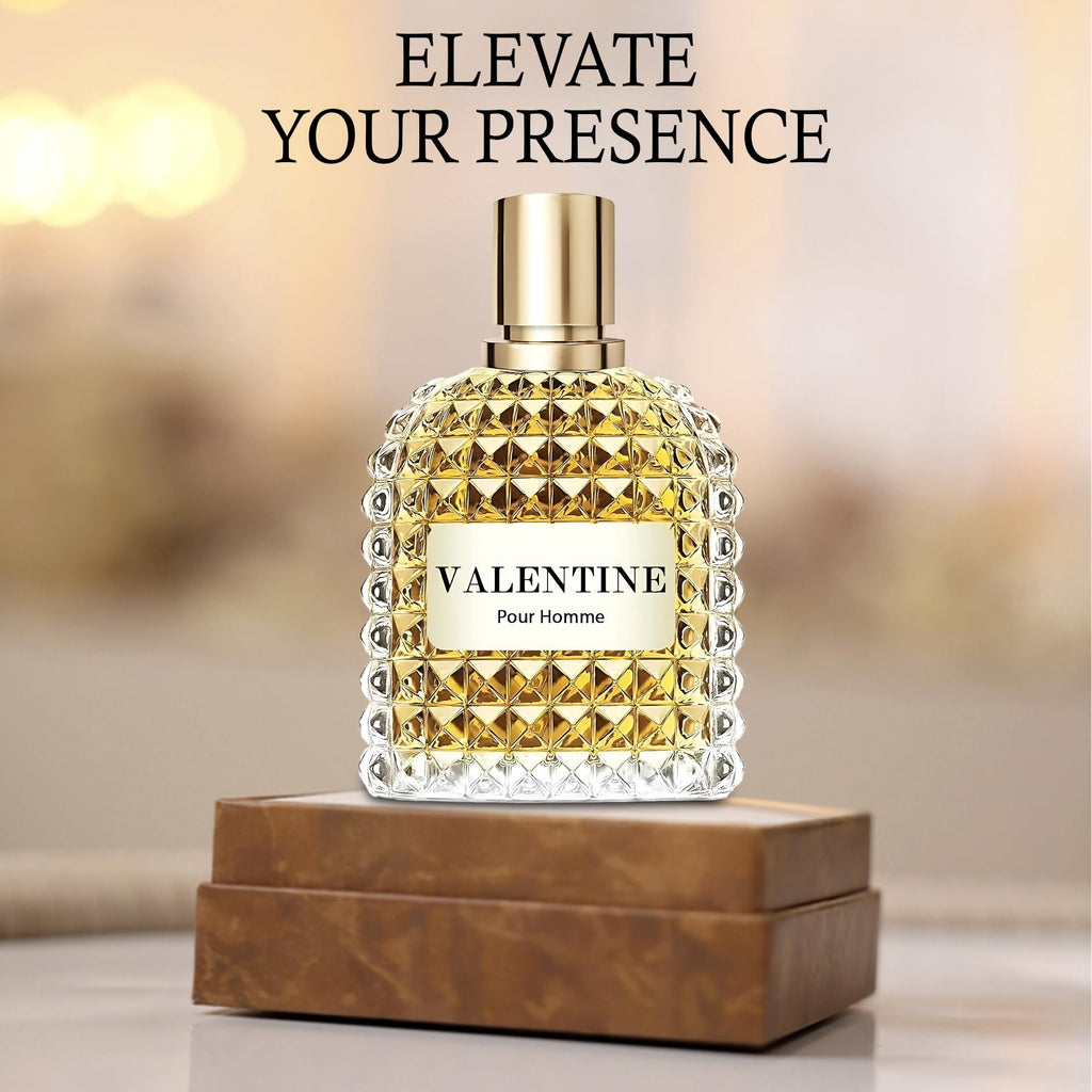 Men’s Eau de Toilette, AFLUXE Valentine Milano, 3.4 oz / 100 ml