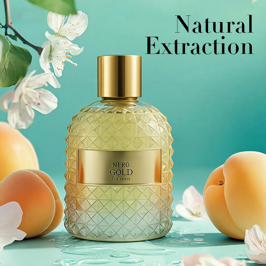 Men’s Eau de Toilette, AFLUXE Valentine Nero Gold, 3.4 oz / 100 ml