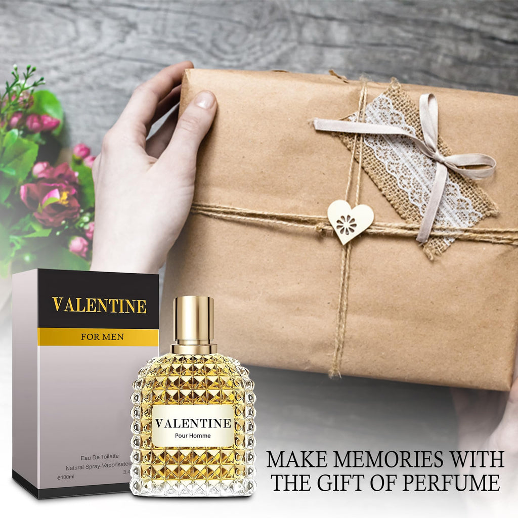Men’s Eau de Toilette, AFLUXE Valentine Milano, 3.4 oz / 100 ml